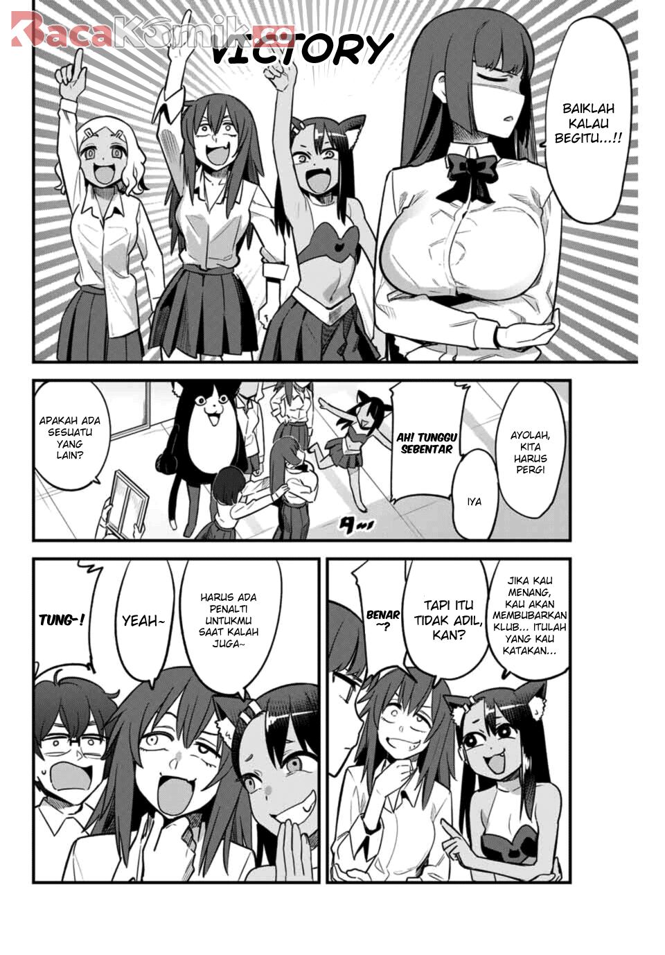 Ijiranaide, Nagatoro-san Chapter 46 Bahasa Indonesia