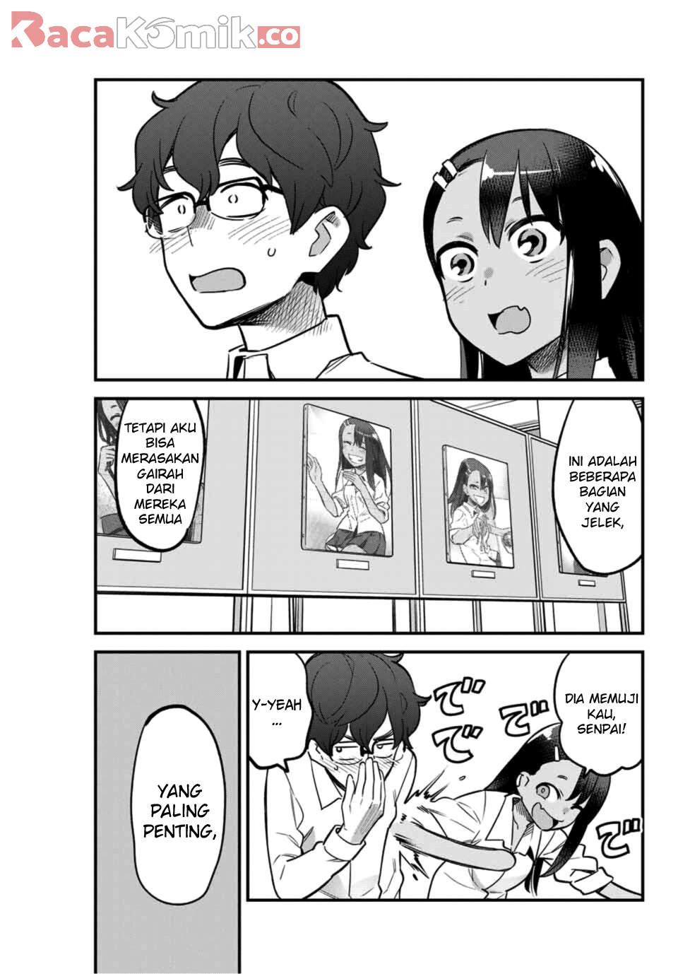 Ijiranaide, Nagatoro-san Chapter 46 Bahasa Indonesia