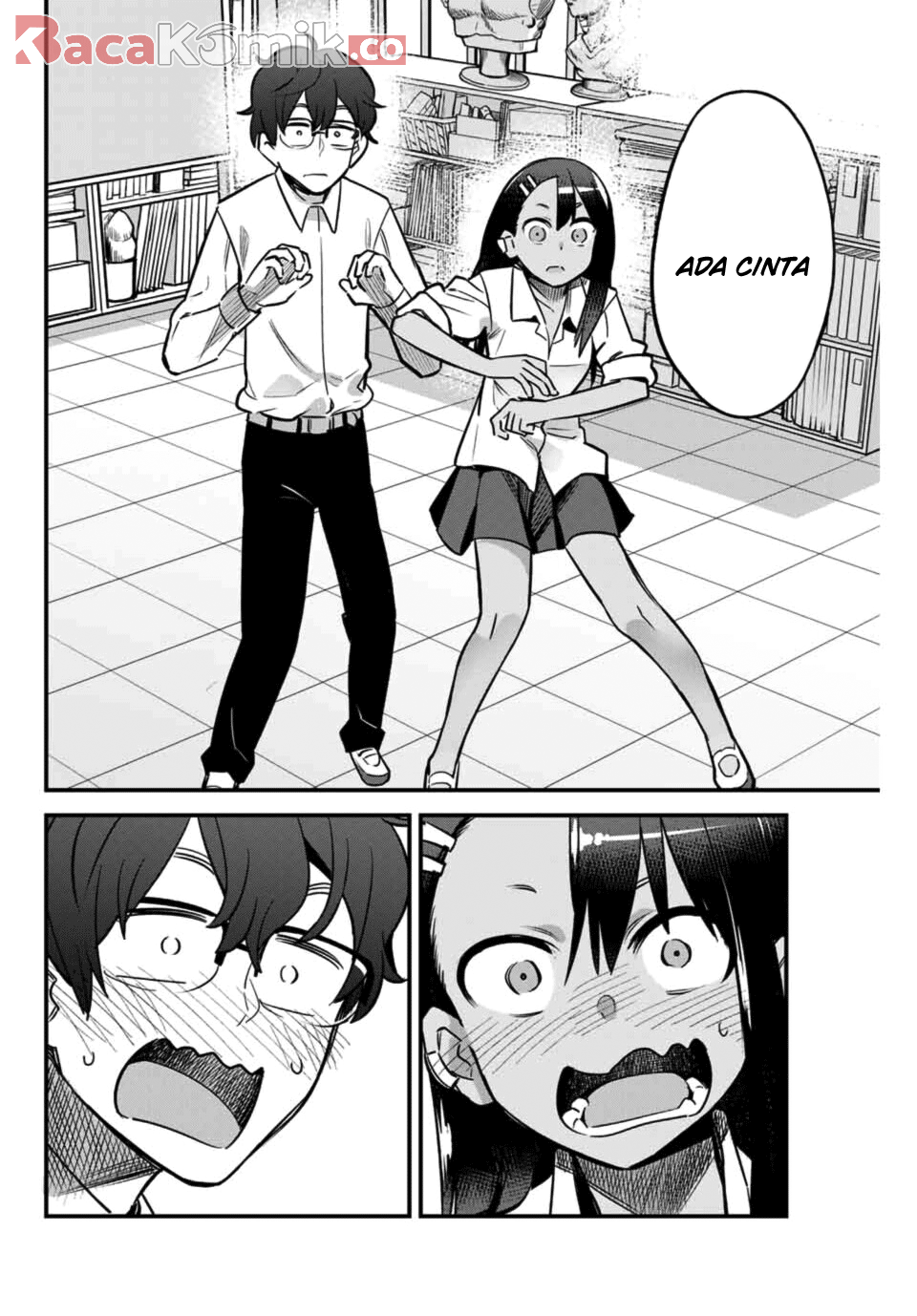 Ijiranaide, Nagatoro-san Chapter 46 Bahasa Indonesia