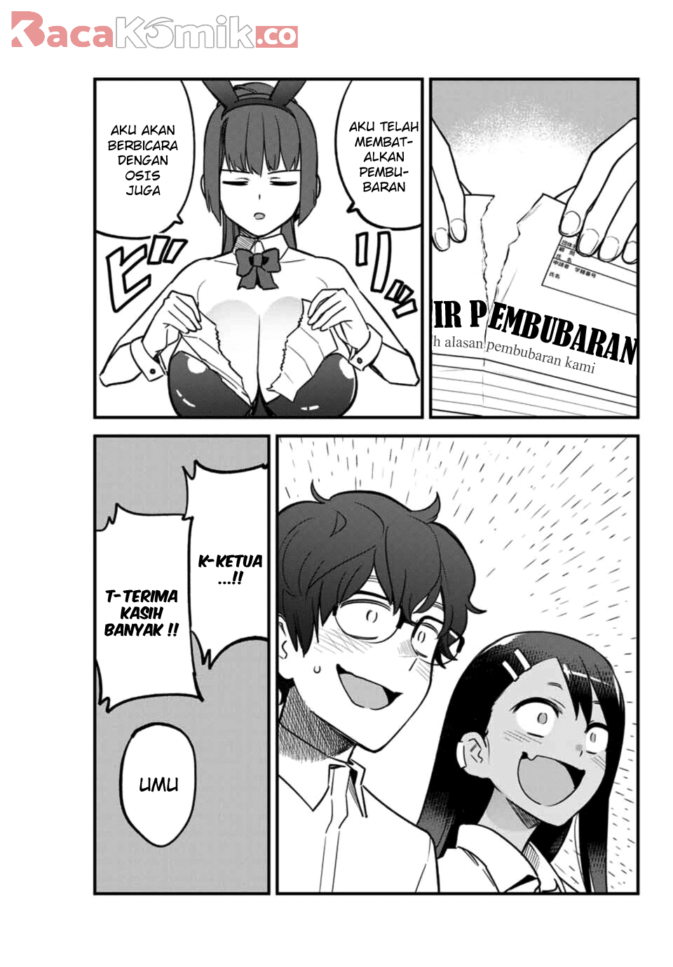 Ijiranaide, Nagatoro-san Chapter 46 Bahasa Indonesia
