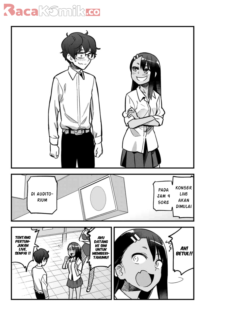 Ijiranaide, Nagatoro-san Chapter 46 Bahasa Indonesia