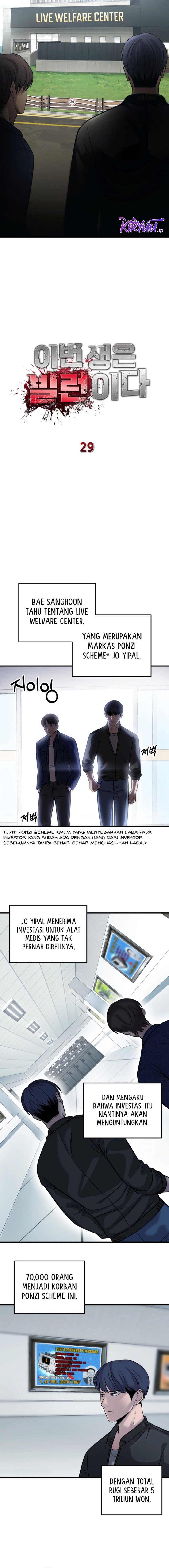 I’ll Be a Villain in This Life Chapter 29 Bahasa Indonesia