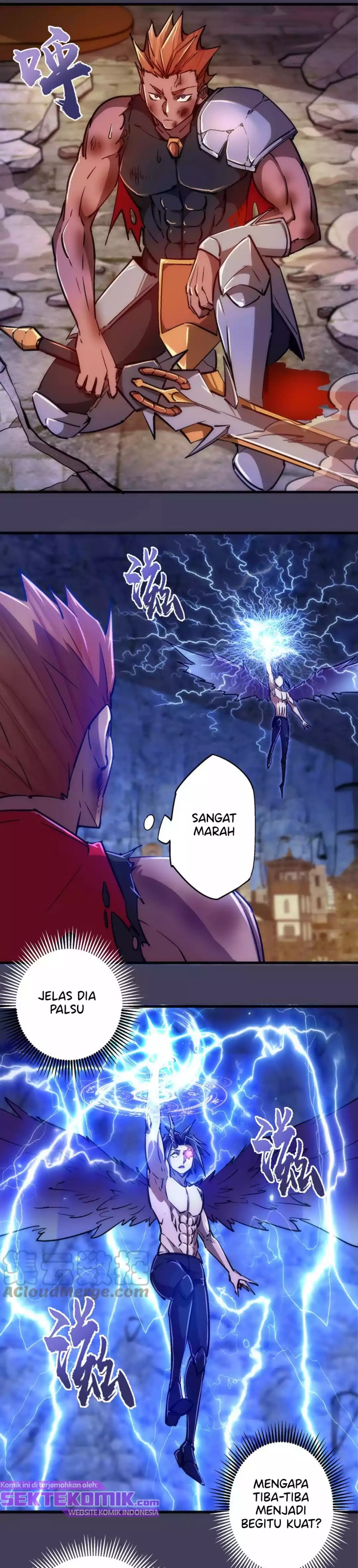 I’m Not The Overlord Chapter 105 Bahasa Indonesia