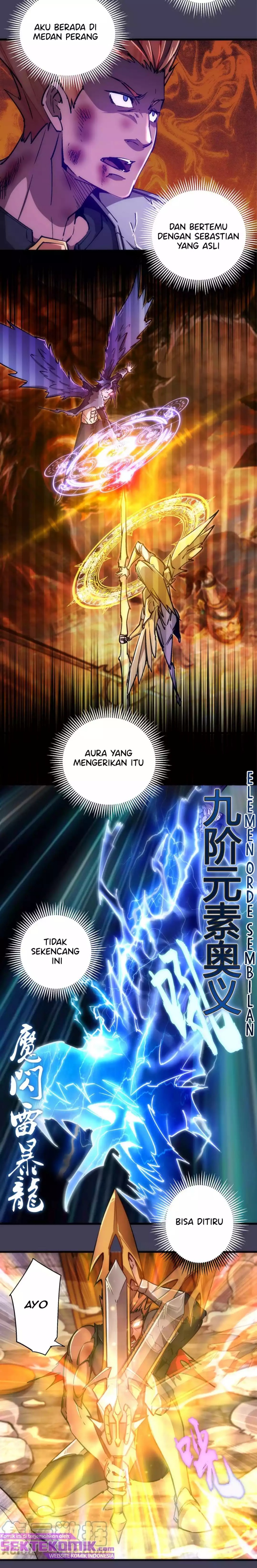 I’m Not The Overlord Chapter 105 Bahasa Indonesia