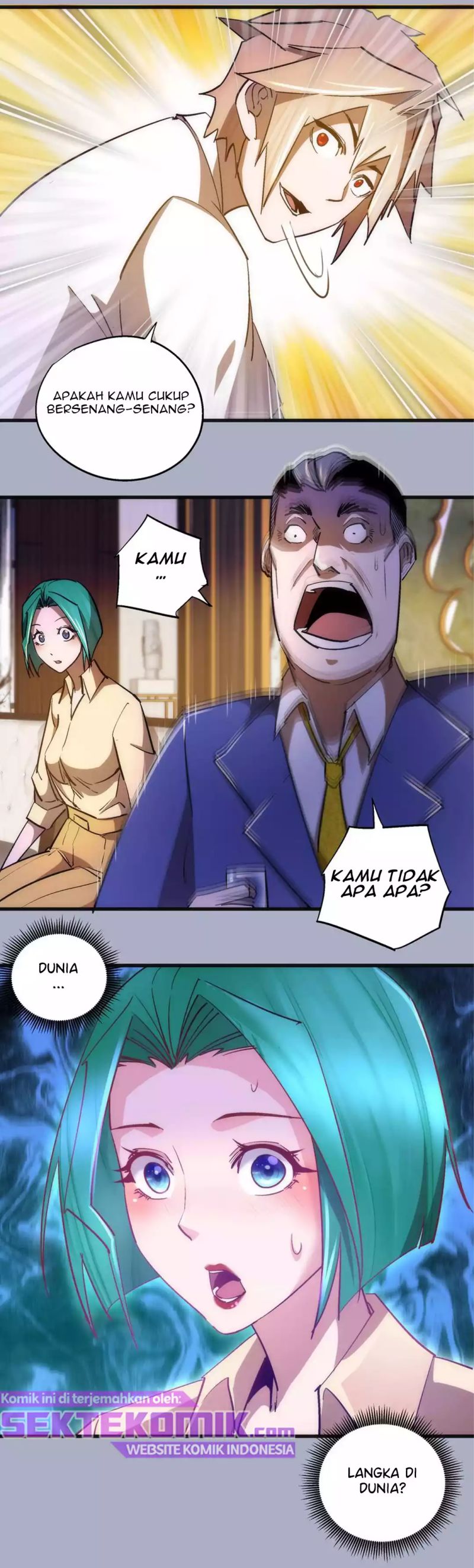 I’m Not The Overlord Chapter 111 Bahasa Indonesia