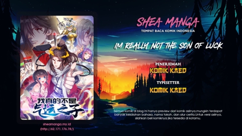 Im Really Not The Son Of Luck Chapter 03 Bahasa Indonesia