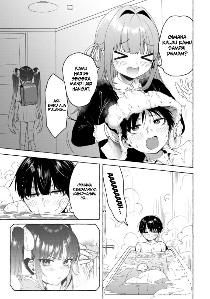 I’m Sandwiched Between Sweet and Spicy Step-Sisters (Amakara Gishimai ni Hasamarete Masu) chapter 19