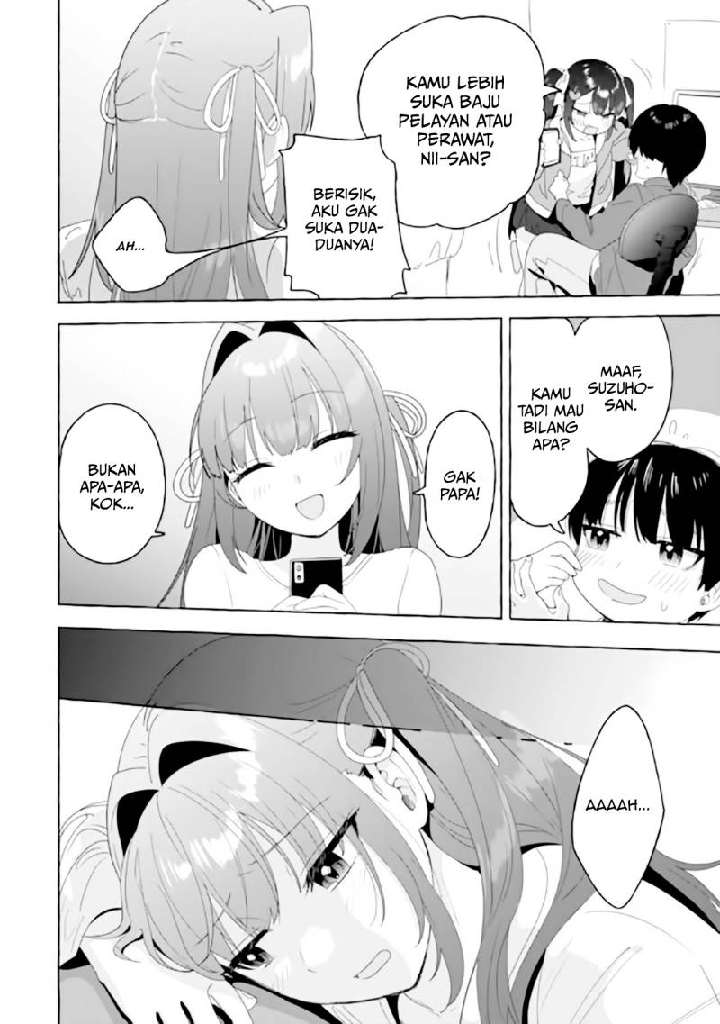I’m Sandwiched Between Sweet and Spicy Step-Sisters (Amakara Gishimai ni Hasamarete Masu) chapter 21
