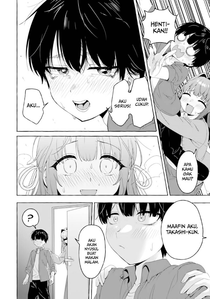 I’m Sandwiched Between Sweet and Spicy Step-Sisters (Amakara Gishimai ni Hasamarete Masu) chapter 21