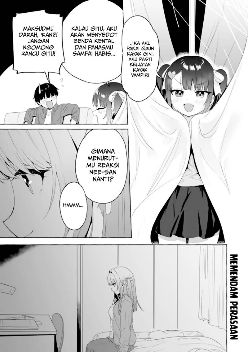 I’m Sandwiched Between Sweet and Spicy Step-Sisters (Amakara Gishimai ni Hasamarete Masu) chapter 21