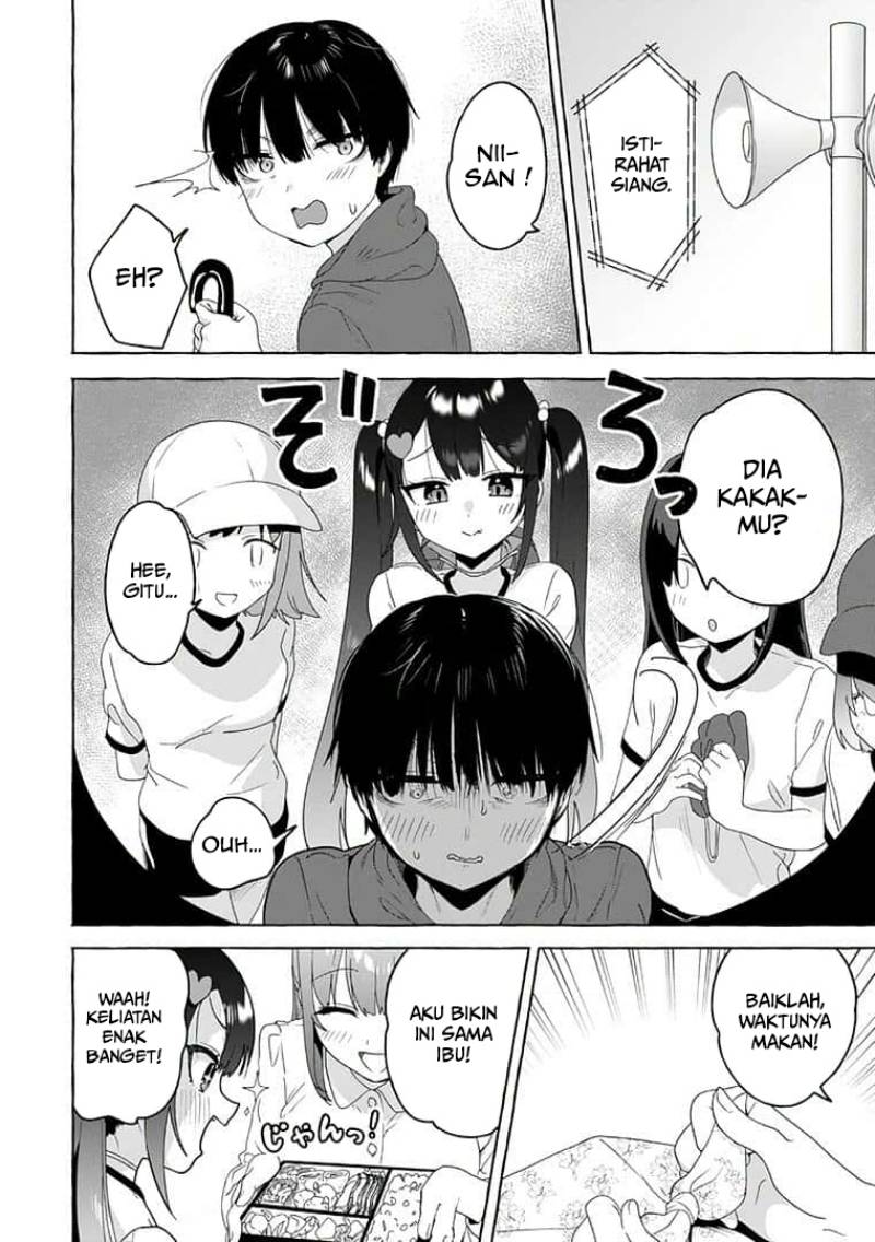 I’m Sandwiched Between Sweet and Spicy Step-Sisters (Amakara Gishimai ni Hasamarete Masu) chapter 23