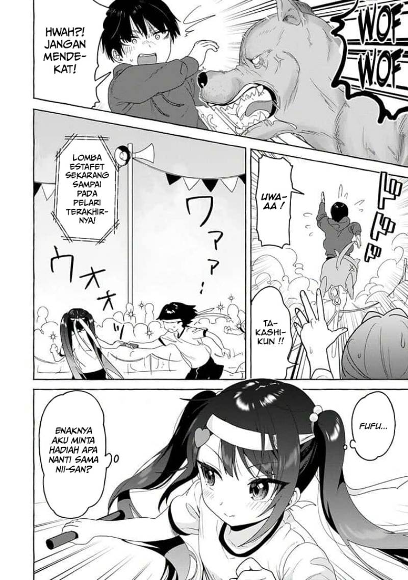 I’m Sandwiched Between Sweet and Spicy Step-Sisters (Amakara Gishimai ni Hasamarete Masu) chapter 23