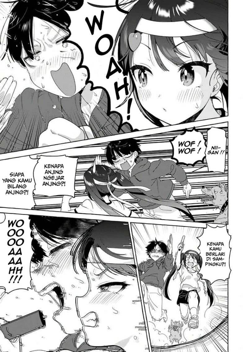 I’m Sandwiched Between Sweet and Spicy Step-Sisters (Amakara Gishimai ni Hasamarete Masu) chapter 23