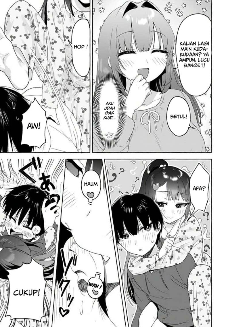 I’m Sandwiched Between Sweet and Spicy Step-Sisters (Amakara Gishimai ni Hasamarete Masu) chapter 23
