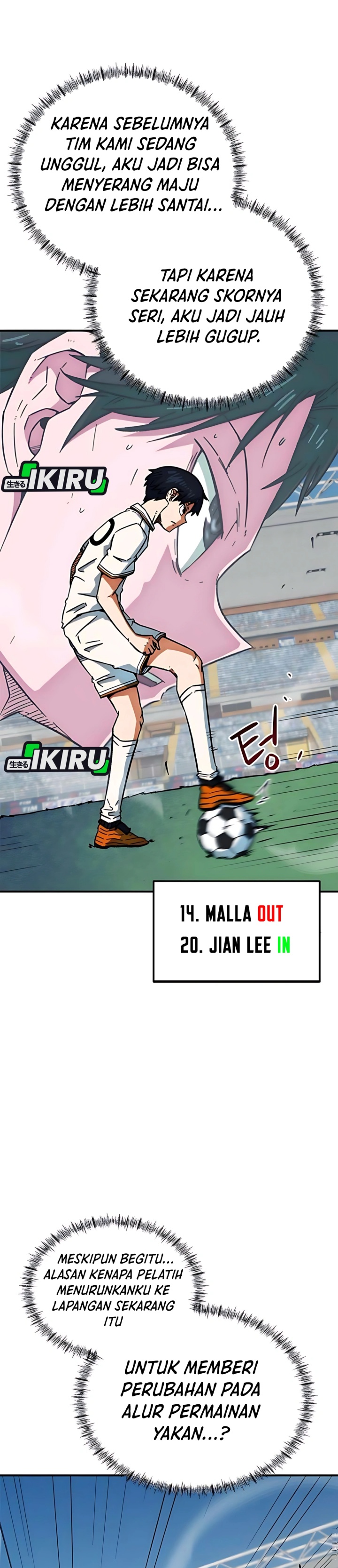 I’m Being Misunderstood as a Soccer Genius chapter 34