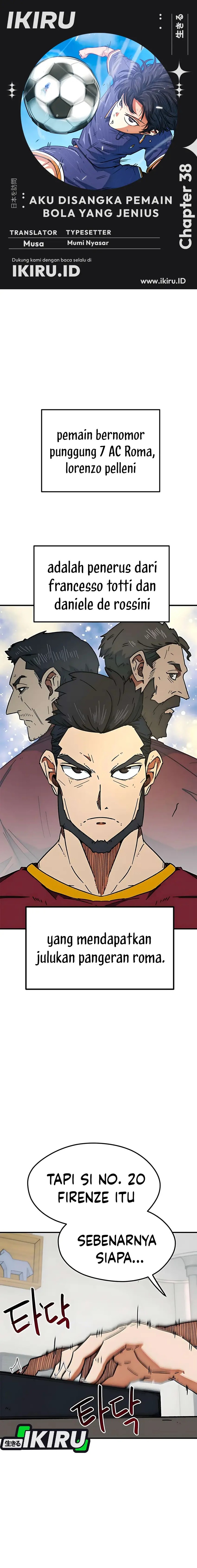 I’m Being Misunderstood as a Soccer Genius chapter 38