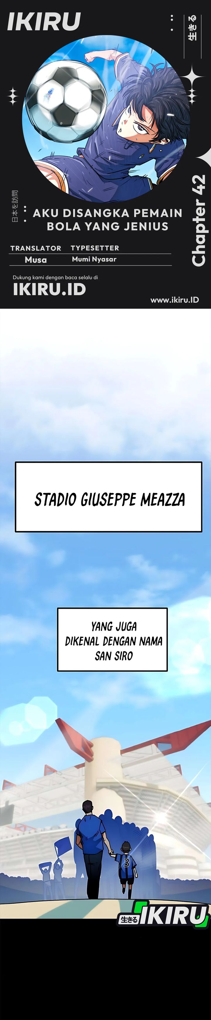 I’m Being Misunderstood as a Soccer Genius chapter 42