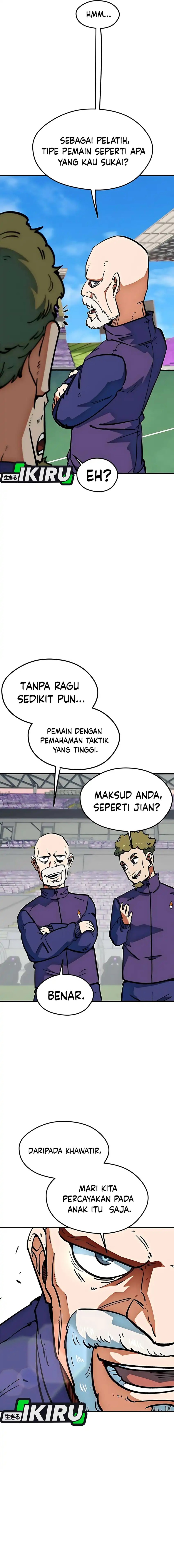 I’m Being Misunderstood as a Soccer Genius Chapter 47 Bahasa Indonesia
