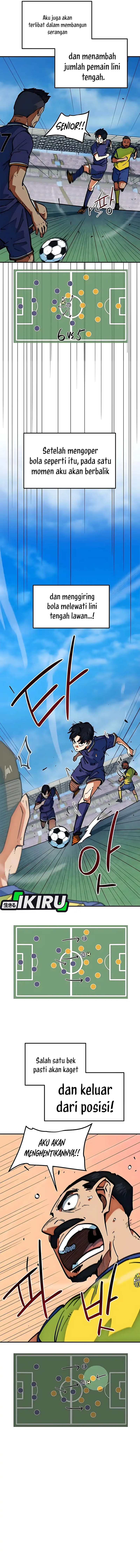I’m Being Misunderstood as a Soccer Genius Chapter 47 Bahasa Indonesia
