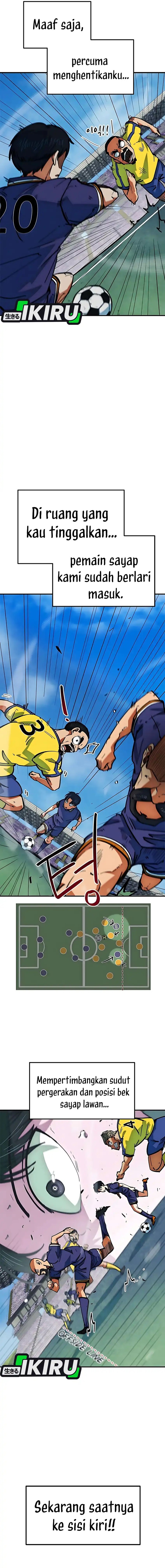 I’m Being Misunderstood as a Soccer Genius Chapter 47 Bahasa Indonesia