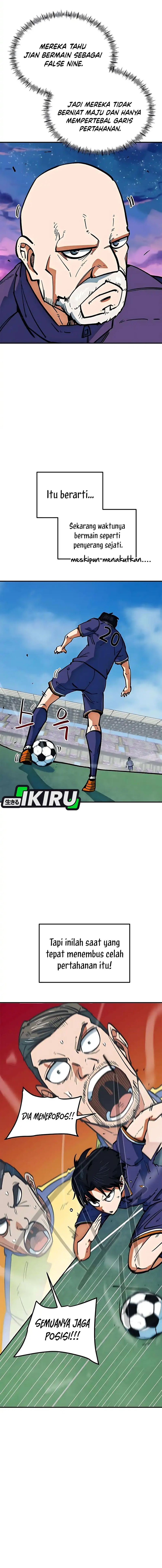 I’m Being Misunderstood as a Soccer Genius Chapter 47 Bahasa Indonesia