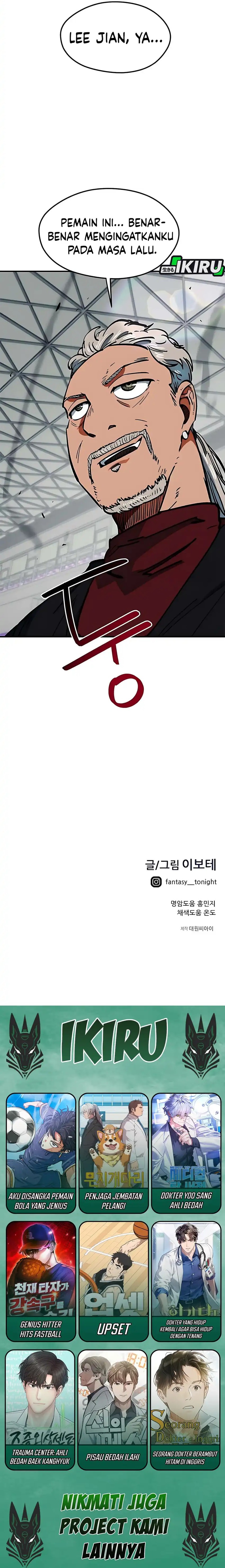 I’m Being Misunderstood as a Soccer Genius Chapter 47 Bahasa Indonesia