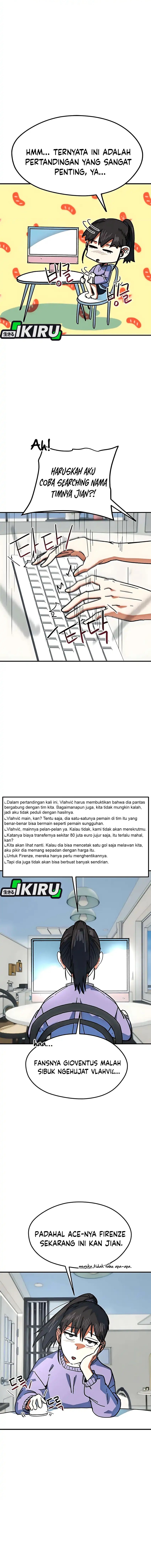 I’m Being Misunderstood as a Soccer Genius Chapter 50 Bahasa Indonesia