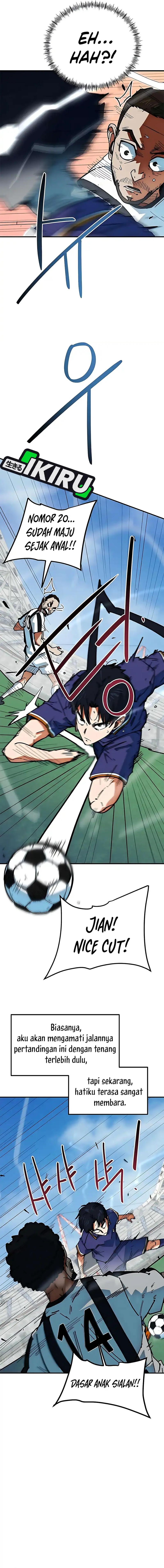 I’m Being Misunderstood as a Soccer Genius Chapter 50 Bahasa Indonesia