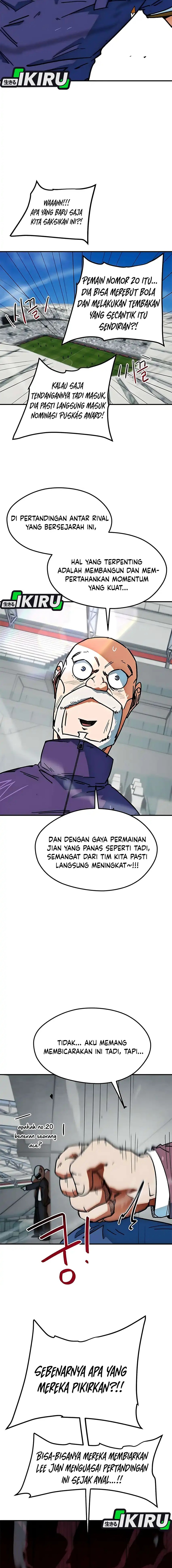 I’m Being Misunderstood as a Soccer Genius Chapter 50 Bahasa Indonesia