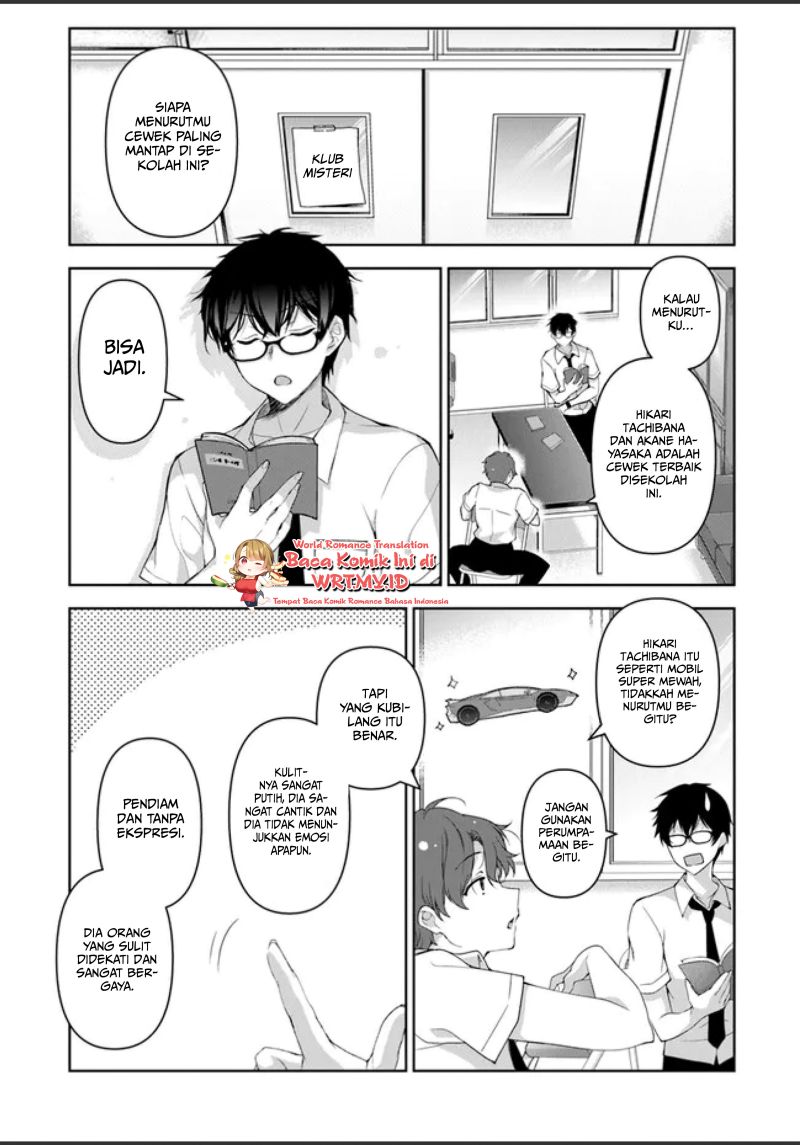 I’m Fine With Being the Second Girlfriend Chapter 01.1 Bahasa Indonesia