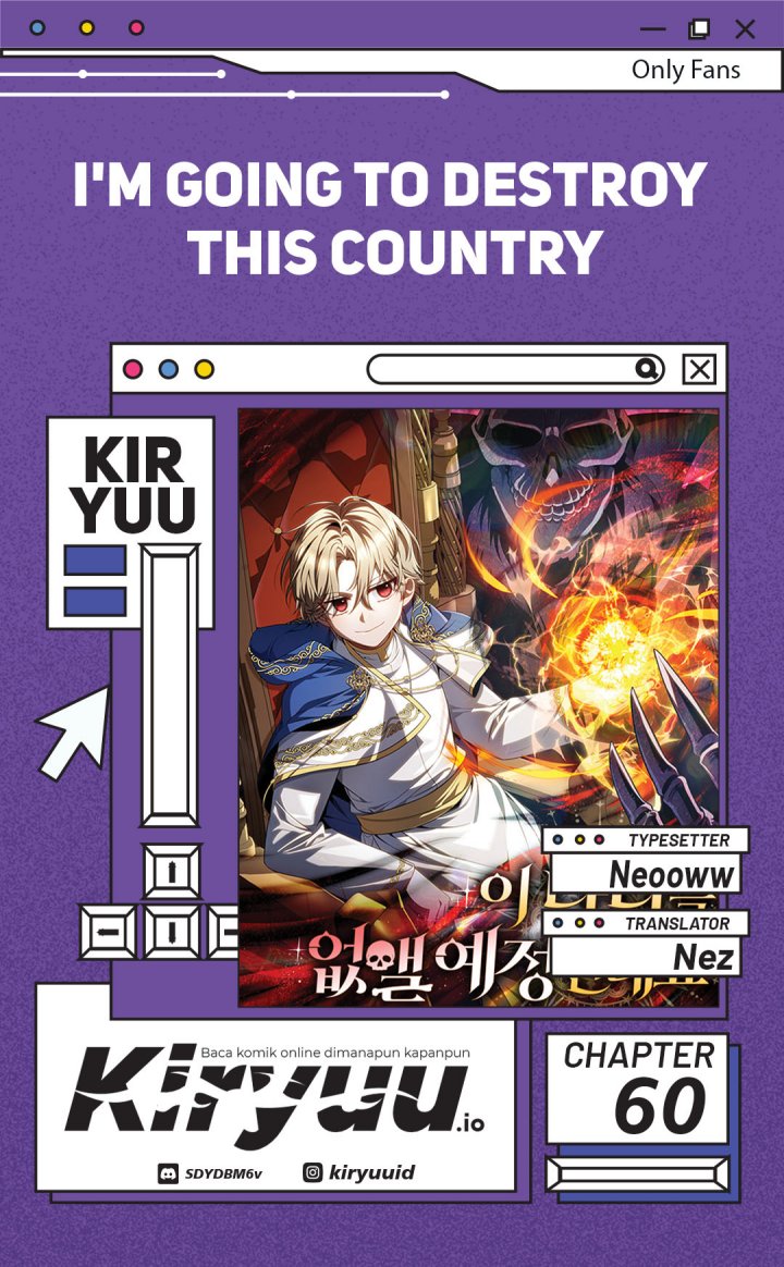 I’m Going To Destroy This Country Chapter 60 Bahasa Indonesia