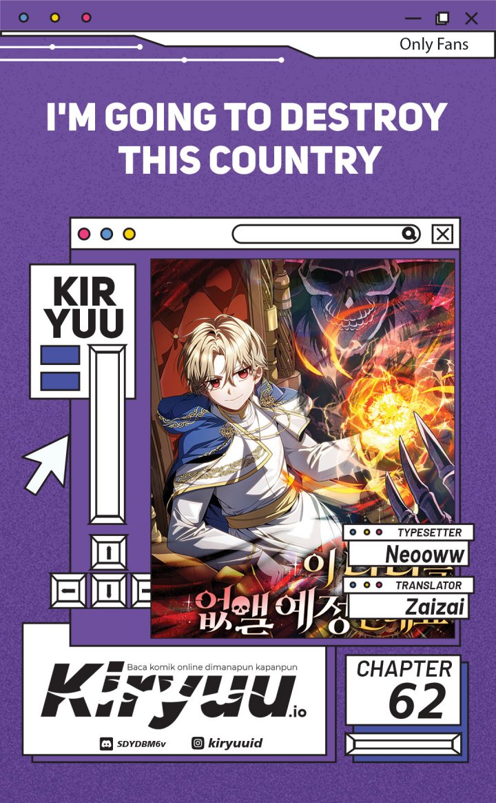 I’m Going To Destroy This Country Chapter 62 Bahasa Indonesia