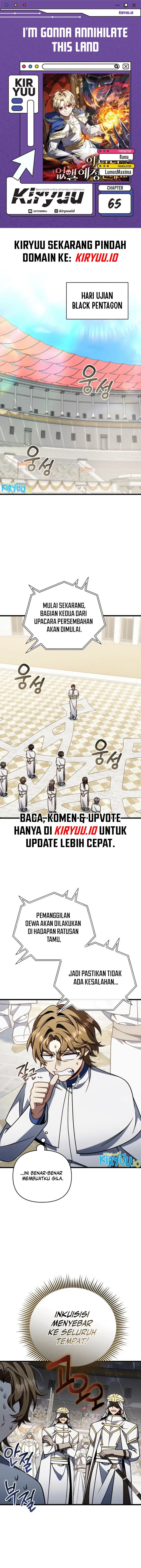 I’m Going To Destroy This Country Chapter 65 Bahasa Indonesia