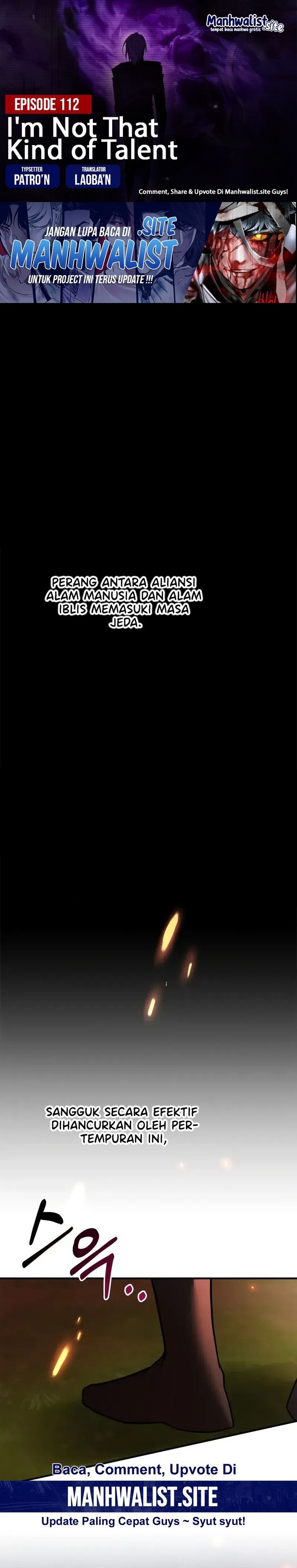 I’m Not That Kind of Talent chapter 112