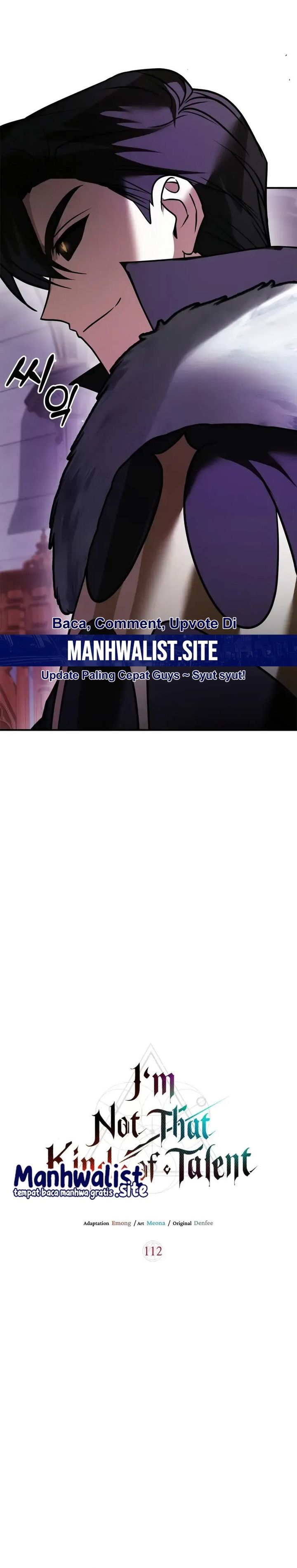 I’m Not That Kind of Talent chapter 112