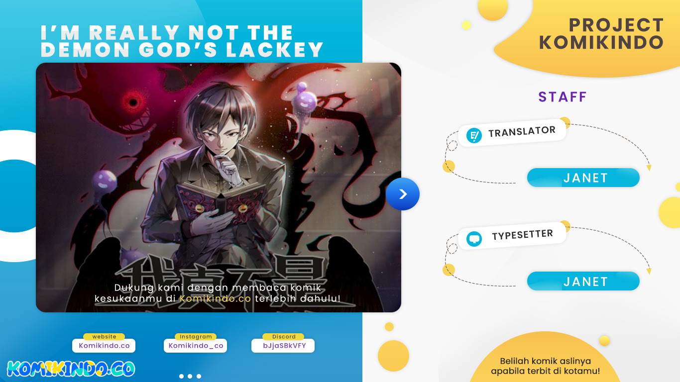 I’m Really Not The Demon God’s Lackey Chapter 54 Bahasa Indonesia