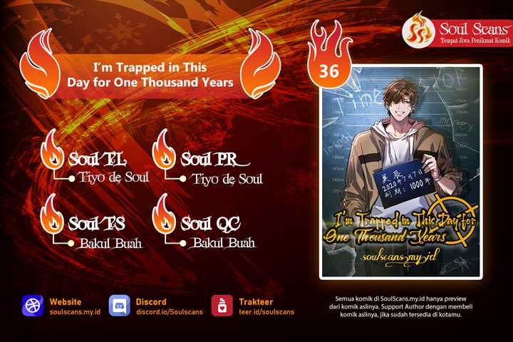 I’m Trapped in This Day for One Thousand Years chapter 36