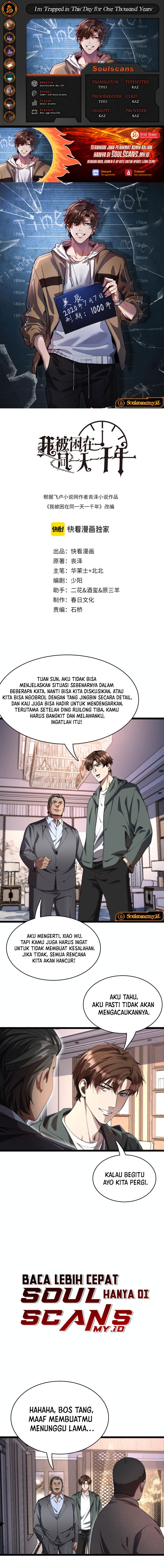 I’m Trapped in This Day for One Thousand Years Chapter 63 Bahasa Indonesia