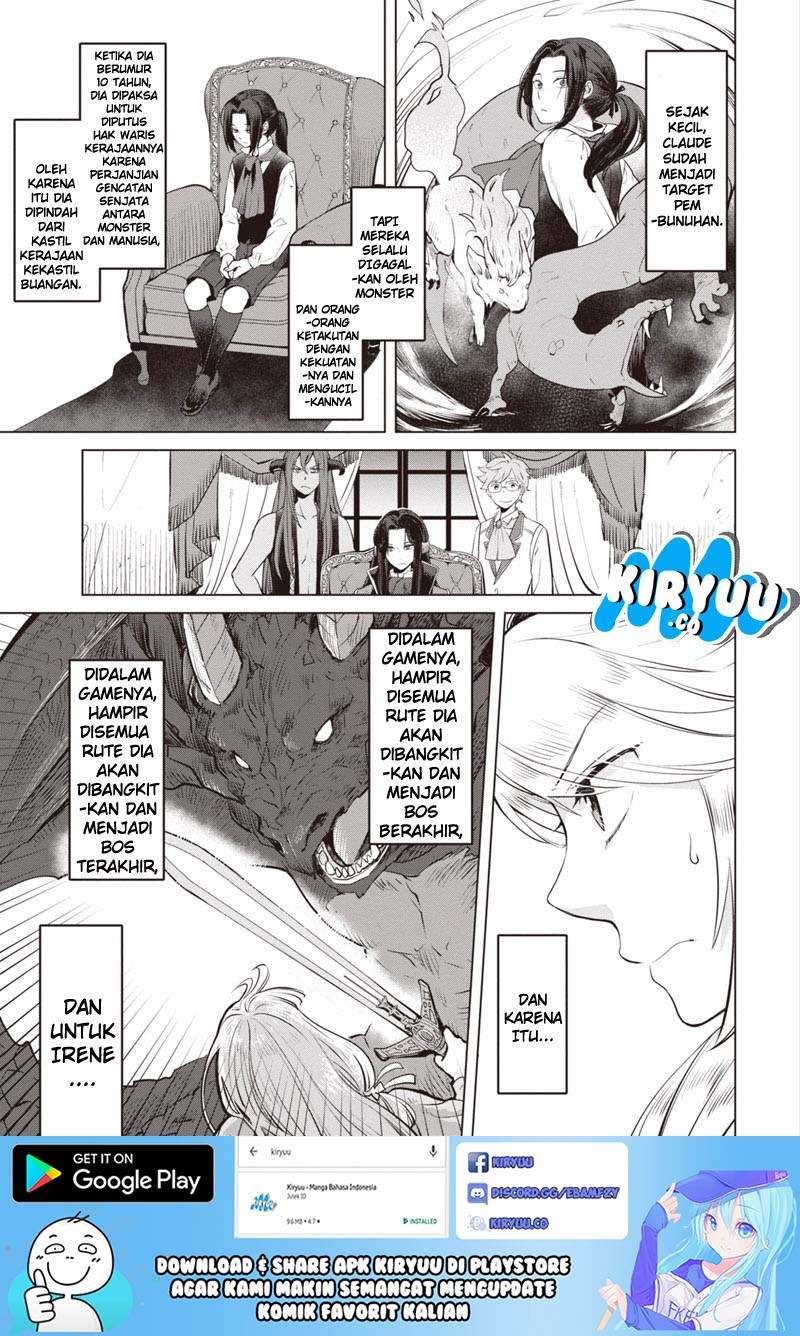 I’m a Villainous Daughter so I’m going to keep the Last Boss chapter 1