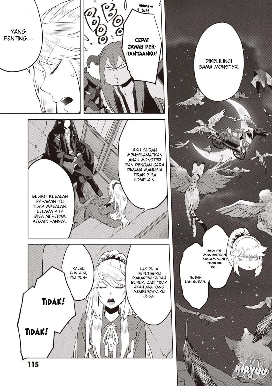 I’m a Villainous Daughter so I’m going to keep the Last Boss chapter 3