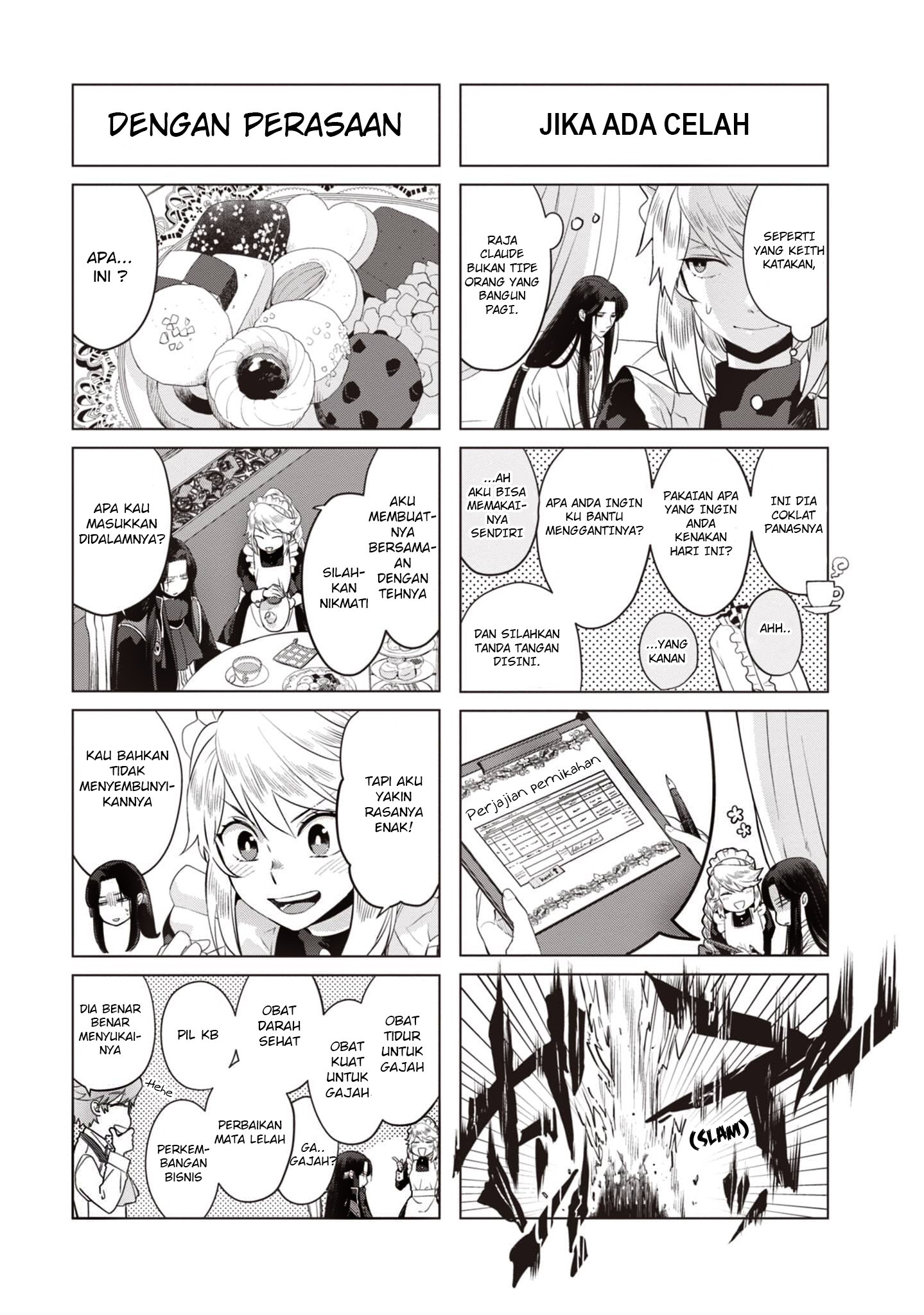 I’m a Villainous Daughter so I’m going to keep the Last Boss chapter 4