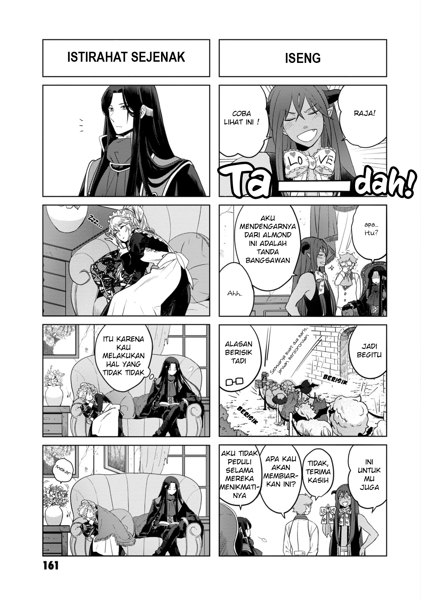 I’m a Villainous Daughter so I’m going to keep the Last Boss chapter 4