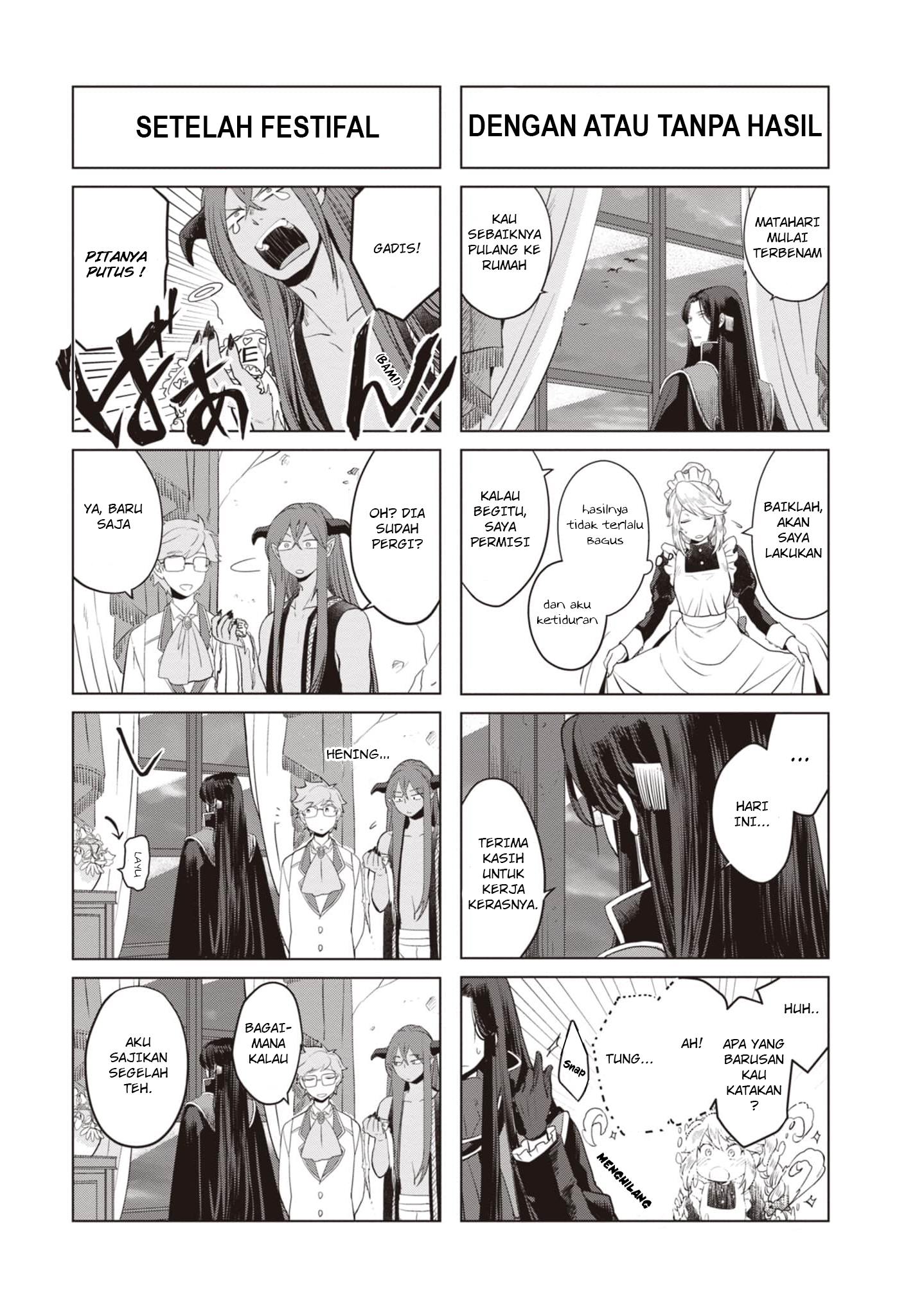 I’m a Villainous Daughter so I’m going to keep the Last Boss chapter 4