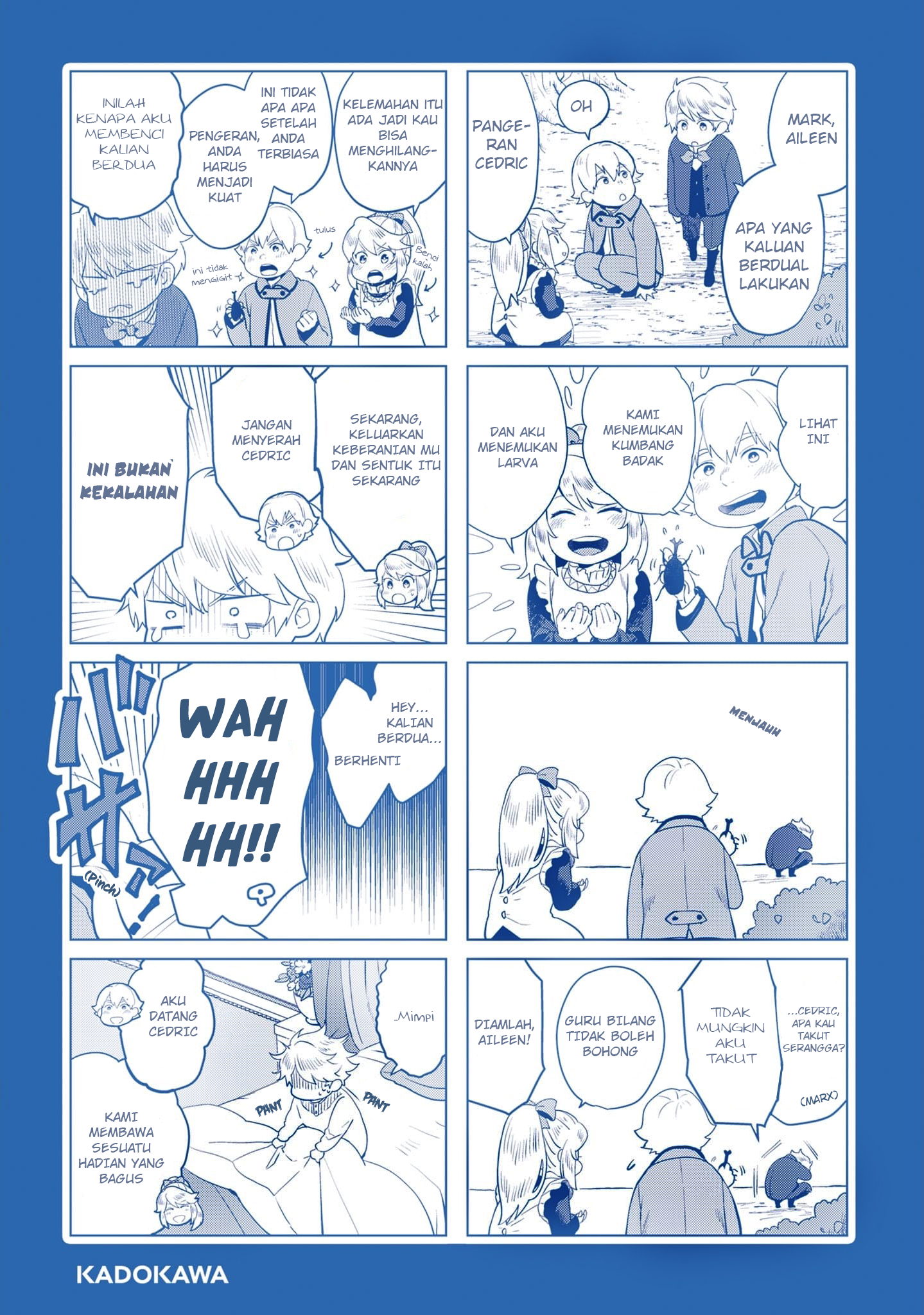 I’m a Villainous Daughter so I’m going to keep the Last Boss chapter 4