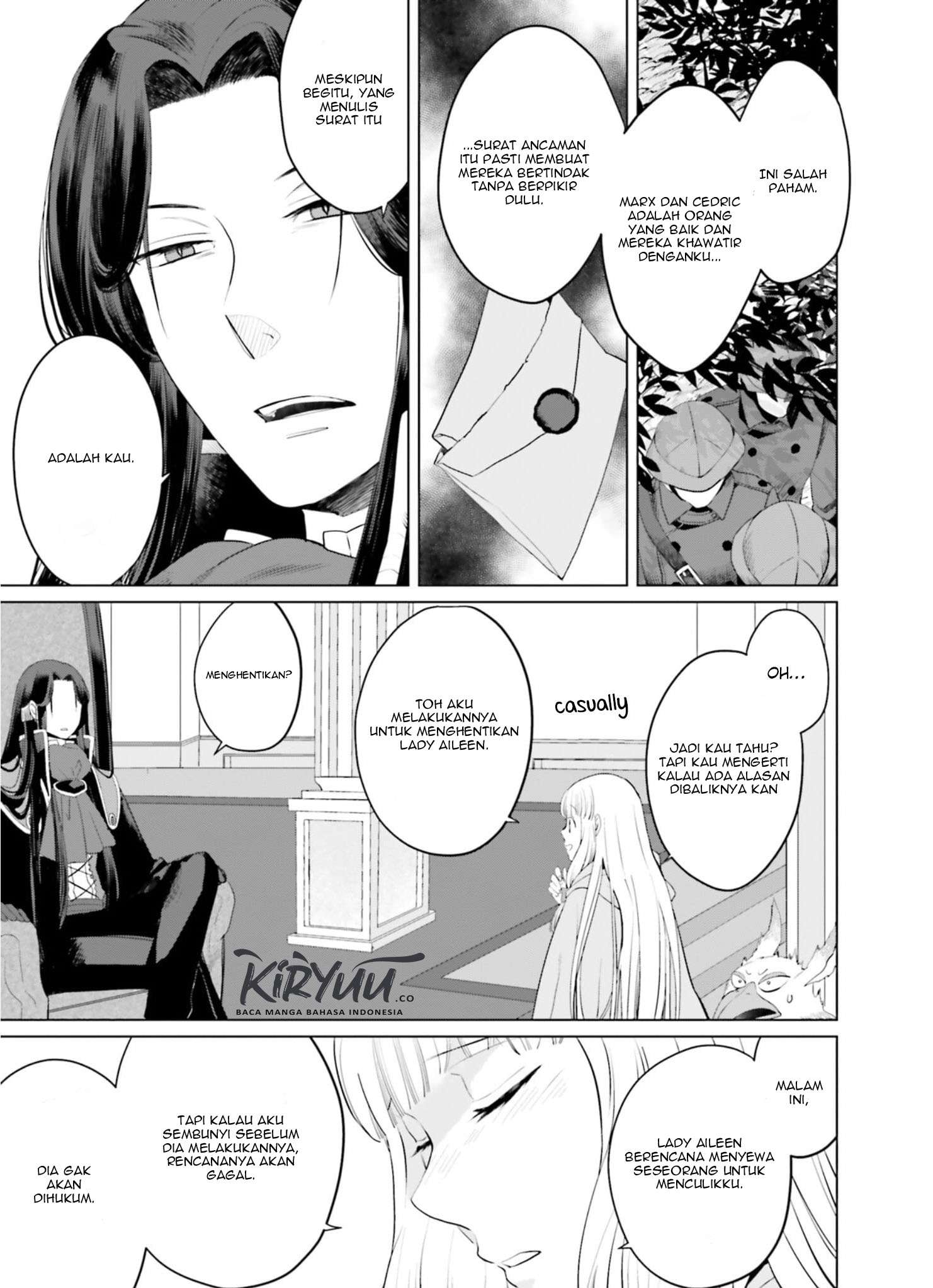 I’m a Villainous Daughter so I’m going to keep the Last Boss chapter 7