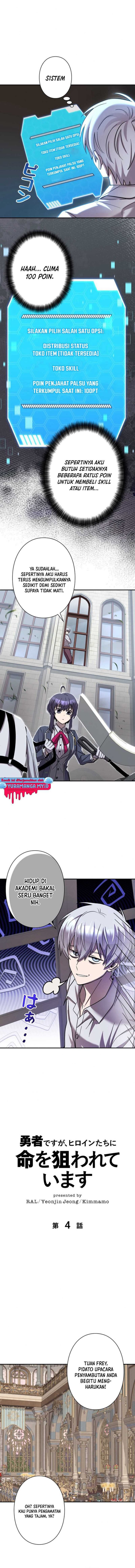 I’m the Hero, but the Main Heroines Are Trying to Kill Me Chapter 04 Bahasa Indonesia