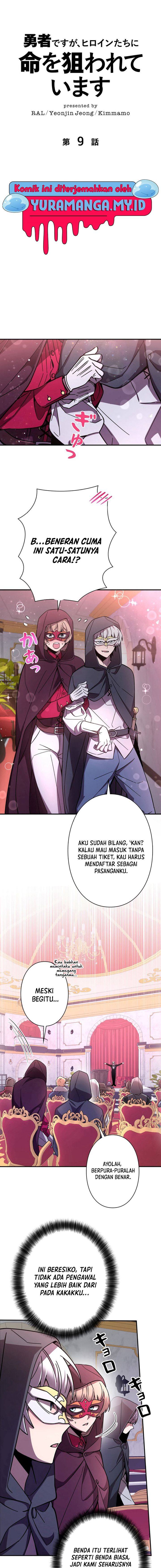 I’m the Hero, but the Main Heroines Are Trying to Kill Me Chapter 09 Bahasa Indonesia