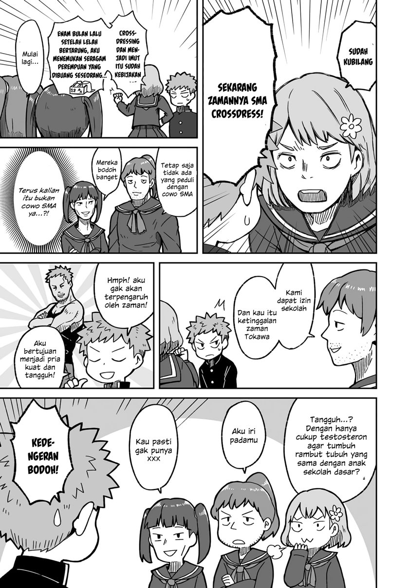 I’m the Only One Not Crossdressing!? Chapter 01 Bahasa Indonesia