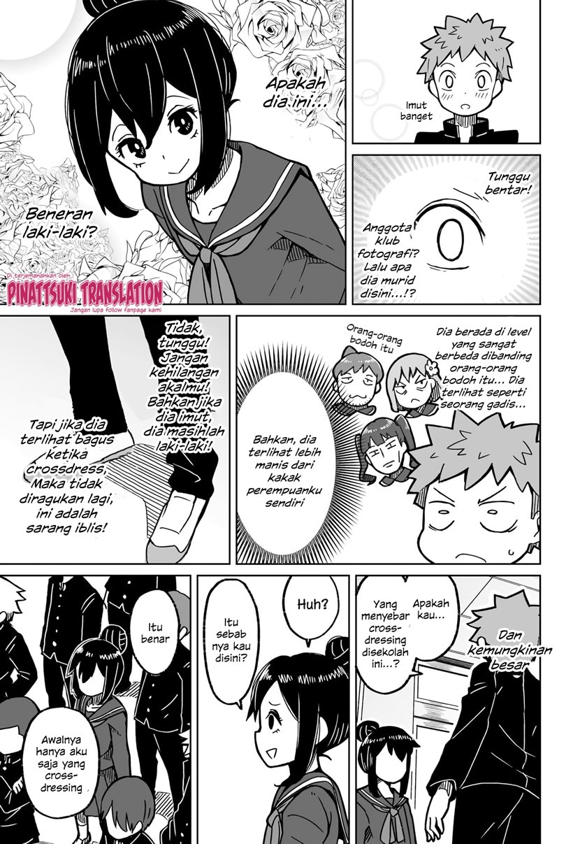 I’m the Only One Not Crossdressing!? Chapter 01 Bahasa Indonesia