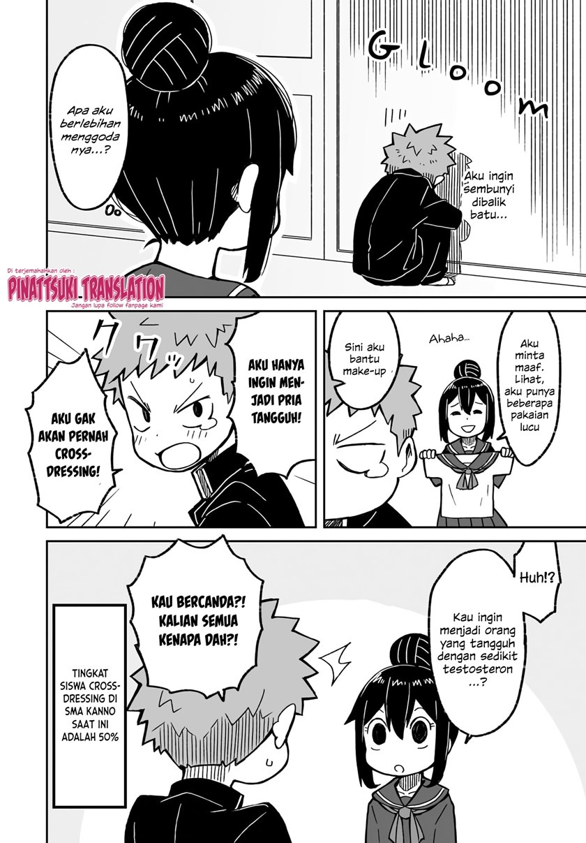 I’m the Only One Not Crossdressing!? Chapter 01 Bahasa Indonesia